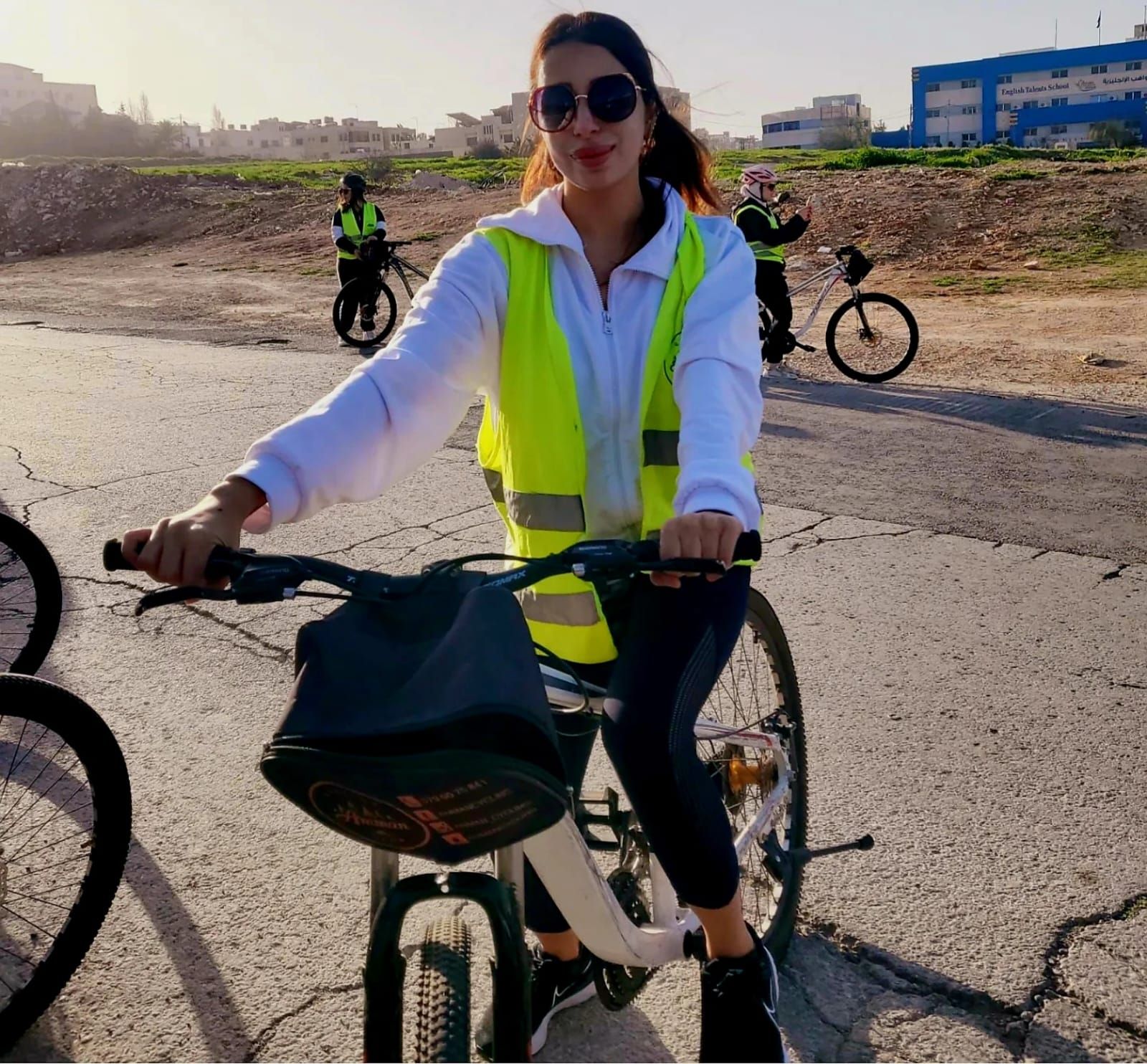 Adore Jordan Team Joins Cycling Jordan for a Morning Ride