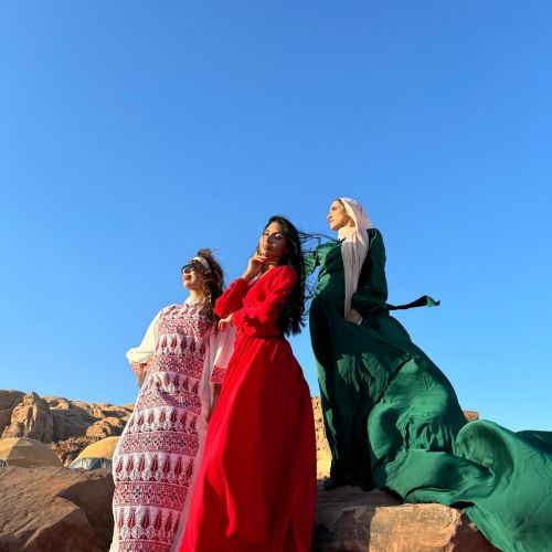 Adore jordan team in wadi rum