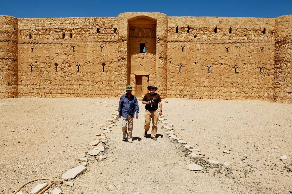 Tourists at Madaba