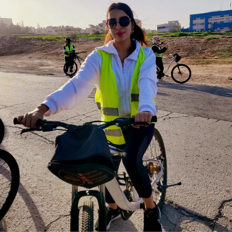 Adore Jordan Team Joins Cycling Jordan for a Morning Ride